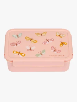 Spisetid|ALittleLovelyCompany A Little Lovely Company Bento Madkasse, Sommerfugl Lyserød