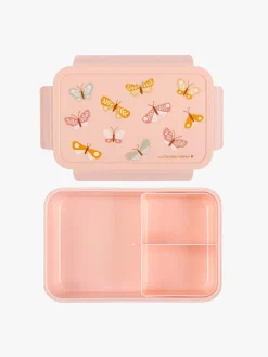 Spisetid|ALittleLovelyCompany A Little Lovely Company Bento Madkasse, Sommerfugl Lyserød