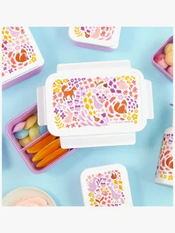 ALittleLovelyCompany Spisetid-A Little Lovely Company Bento Madkasse, Blomsterhave