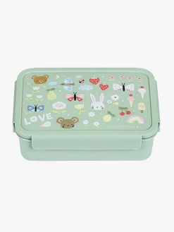 Spisetid|ALittleLovelyCompany A Little Lovely Company Bento Madkasse, Joy Grøn