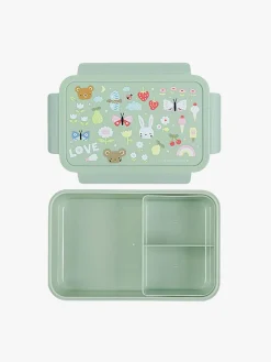 Spisetid|ALittleLovelyCompany A Little Lovely Company Bento Madkasse, Joy Grøn