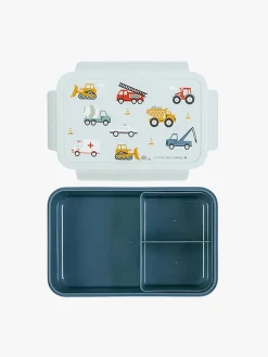 Spisetid|ALittleLovelyCompany A Little Lovely Company Bento Madkasse Transportmiddel Blå
