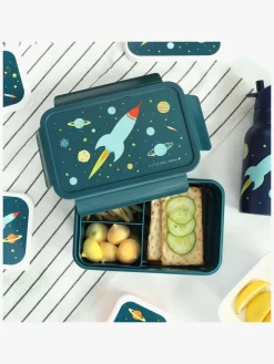 Spisetid|ALittleLovelyCompany A Little Lovely Company Bento Madkasse, Rummet Blå