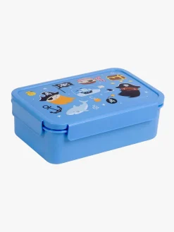 Spisetid|ALittleLovelyCompany A Little Lovely Company Bento Madkasse, Pirater Blå/Flerfarvet