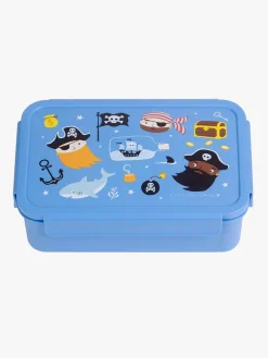 Spisetid|ALittleLovelyCompany A Little Lovely Company Bento Madkasse, Pirater Blå/Flerfarvet