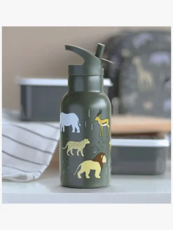 Spisetid|ALittleLovelyCompany A Little Lovely Company Drikkedunk Savanne 350 ml, Grøn Grøn/Flerfarvet