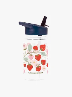 Spisetid|ALittleLovelyCompany A Little Lovely Company Drikkedunk, Strawberries Rød/Lyserød