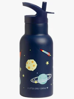 Spisetid|ALittleLovelyCompany A Little Lovely Company Drikkedunk Det Ydre Rum 350 ml, Blå Blå/Flerfarvet