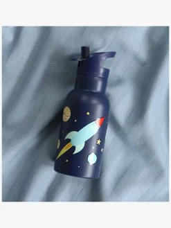 Spisetid|ALittleLovelyCompany A Little Lovely Company Drikkedunk Det Ydre Rum 350 ml, Blå Blå/Flerfarvet