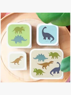 ALittleLovelyCompany Spisetid-A Little Lovely Company Madkasse-sæt, Dinosaur