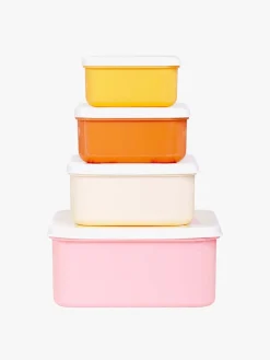 ALittleLovelyCompany Spisetid-A Little Lovely Company Madkasse-sæt, Regnbue