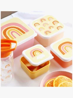 ALittleLovelyCompany Spisetid-A Little Lovely Company Madkasse-sæt, Regnbue