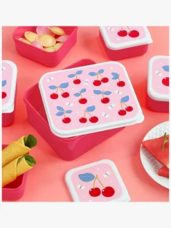 ALittleLovelyCompany Spisetid-A Little Lovely Company Madkasse-sæt, Kirsebær