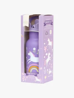 Spisetid|ALittleLovelyCompany A Little Lovely Company Stainless steel Drikkedunk, Unicorn dreams Lilla/Flerfarvet