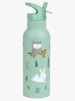 Spisetid|ALittleLovelyCompany A Little Lovely Company Stainless steel XL Drikkedunk, Forest friends Grøn