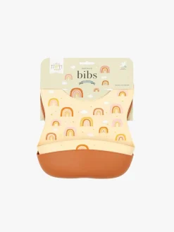 Spisetid|ALittleLovelyCompany A Little Lovely Company Silikonehagesmæk 2-pak, Skovens Venner Brun