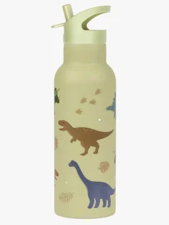 Spisetid|ALittleLovelyCompany A Little Lovely Company Stainless steel XL Drikkedunk, Dinosaurs Grøn