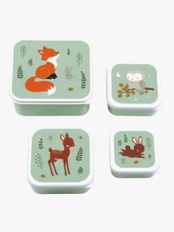 Spisetid|ALittleLovelyCompany A Little Lovely Company Madkasse & Flaske, Forest Friends