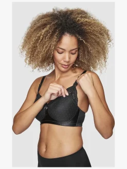 Tøj Til Mor|Abecita Mama Soft Amme-BH, Sort