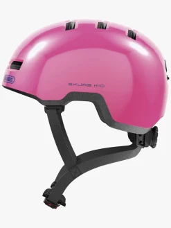 Cykler|ABUS Skurb Kid Hjelm, Shiny Pink Lyserød