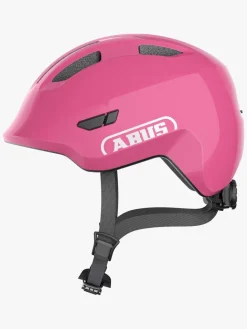 Cykler|ABUS Smiley Hjelm, Shiny Pink Lyserød