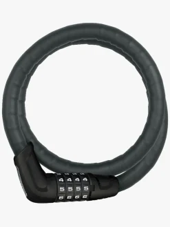Cykler|ABUS Steel O Flex 6615 Tresorflex Combo Black 120 Cykellås
