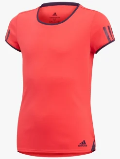 Sportstøj|Adidas Girls Club T-shirt Træningstrøje, Coral