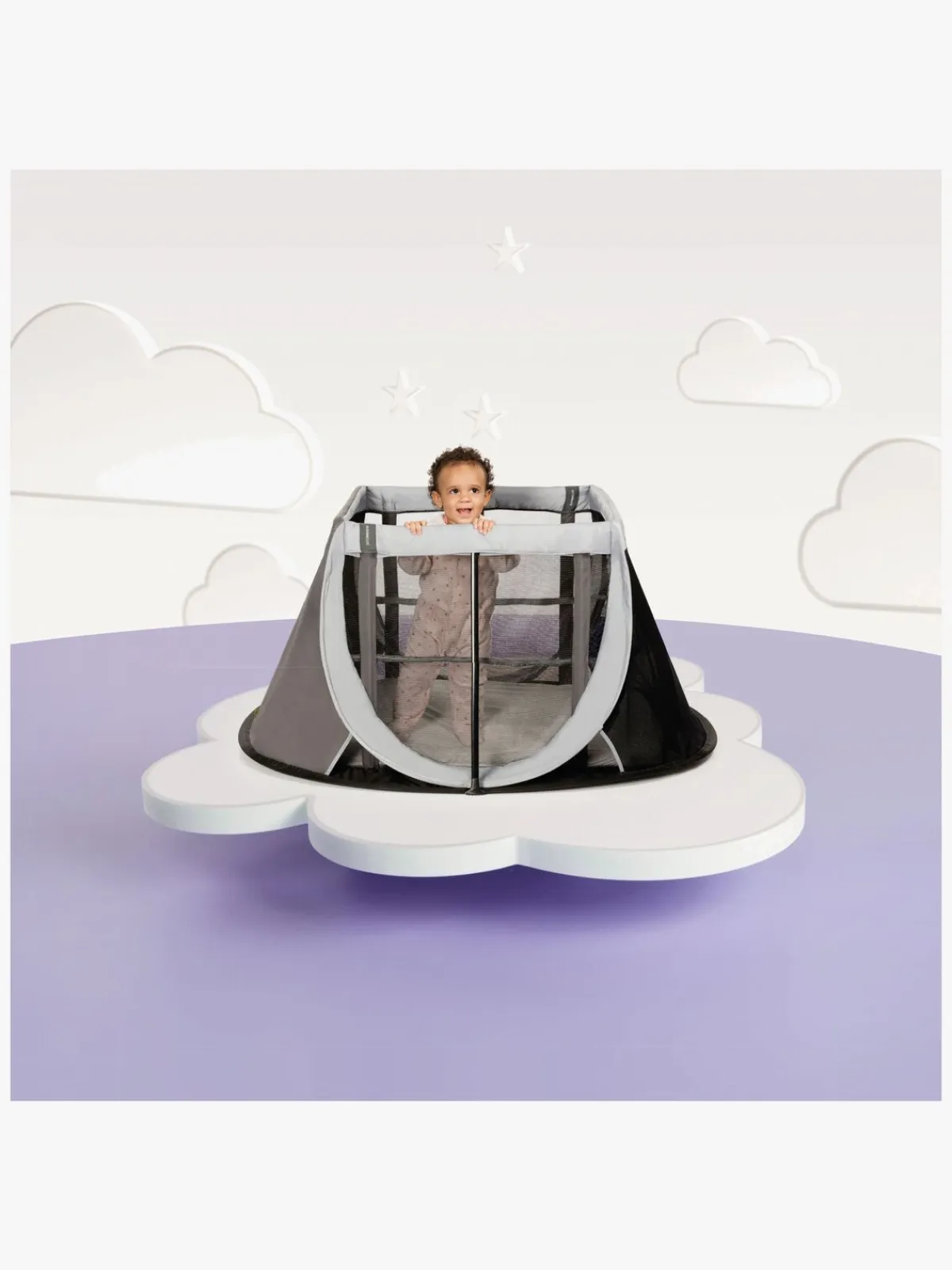 Børnesenge & Tilbehør|AeroMoov Pop-up Weekendseng, Grå Grå