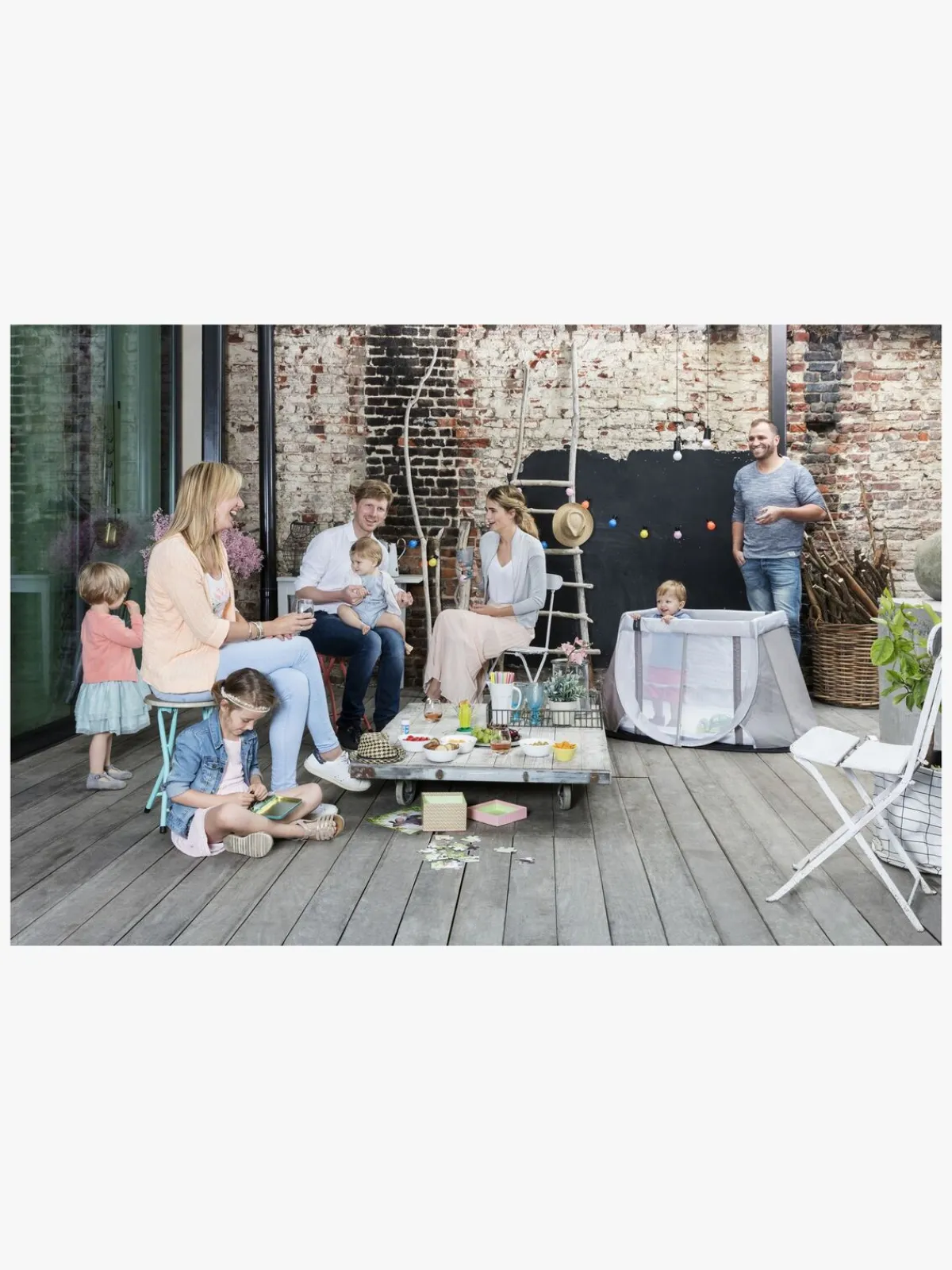 Børnesenge & Tilbehør|AeroMoov Pop-up Weekendseng, Grå Grå