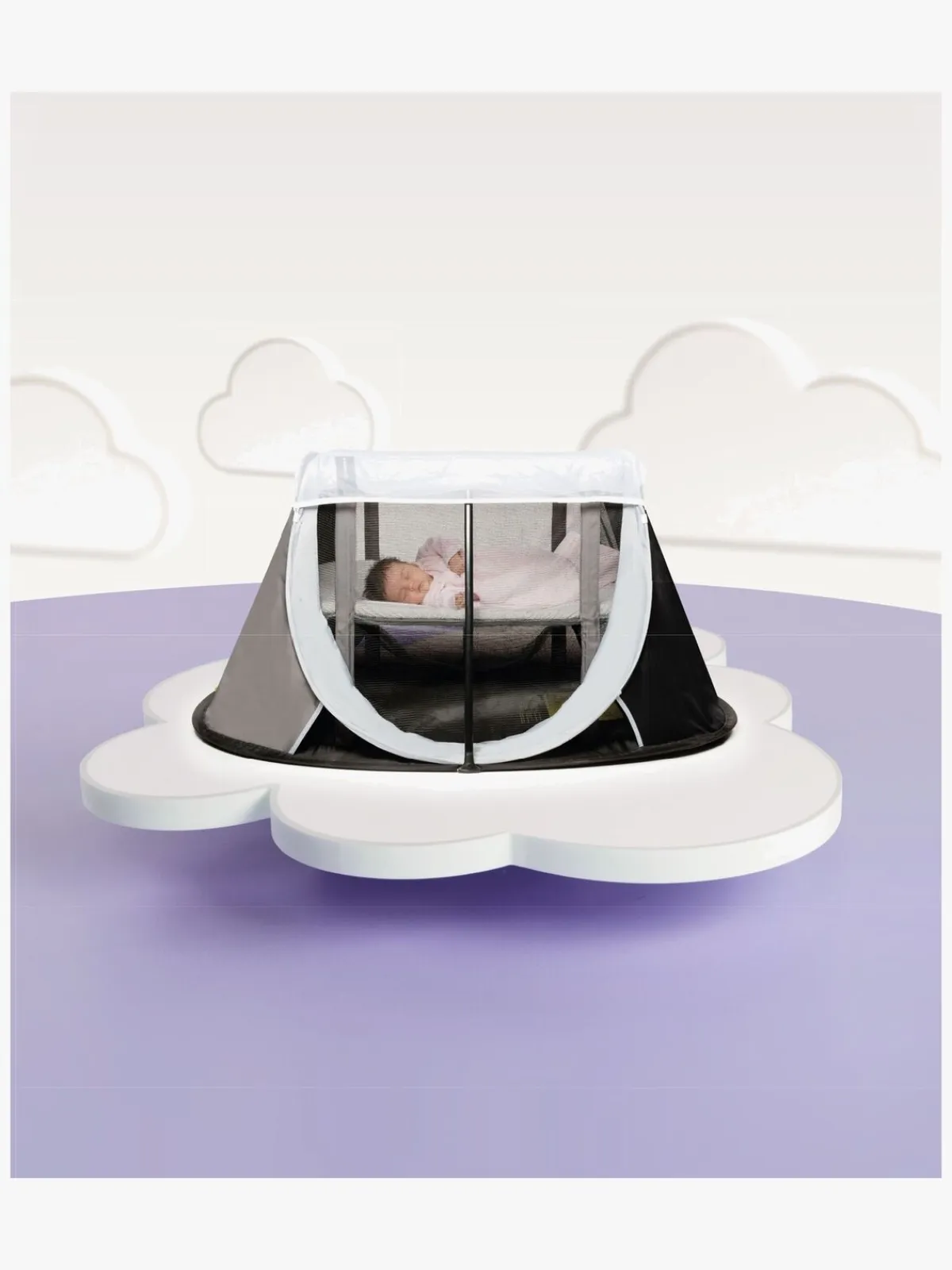 Børnesenge & Tilbehør|AeroMoov Pop-up Weekendseng, Grå Grå