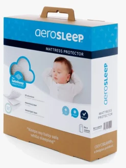 Børnesenge & Tilbehør|AeroSleep Evolution Premium Madras og 3D Madrabeskyttelse 60x120x12 cm