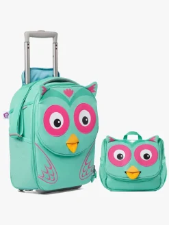 Tasker|Affenzahn Kuffert 18L & Toilettaske, Owl