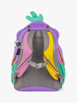 Tasker|Affenzahn Large Friend Rygsæk 8L, Creative Toucan Lilla/Grøn/Gul