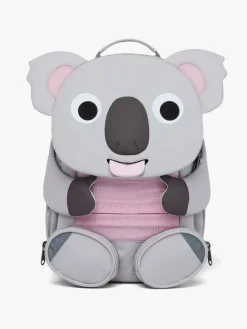 Tasker|Affenzahn Large Friend Rygsæk 8L, Koala Grå/Lyserød