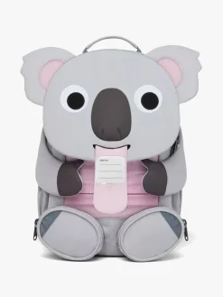 Tasker|Affenzahn Large Friend Rygsæk 8L, Koala Grå/Lyserød