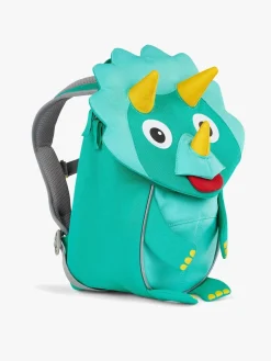 Tasker|Affenzahn Small Friend Rygsæk 4L, Dinosaur Rød/Blå/Gul