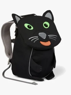 Tasker|Affenzahn Small Friend Rygsæk 4L, Panther Grøn/Grå/Sort/Orange