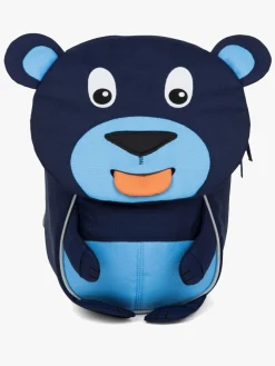 Tasker|Affenzahn Small Friend Rygsæk 4L, Bear Blå/Orange