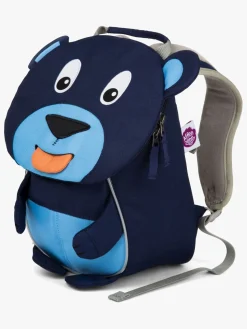 Tasker|Affenzahn Small Friend Rygsæk 4L, Bear Blå/Orange