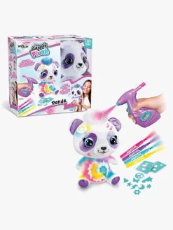 AirbrushPlush Kreativt Legetøj-Airbrush Plush Bamse Panda 20 cm
