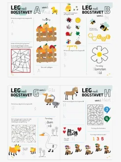 BarboToys Bøger-Aktivitetsbog  - Lær Bogstaver med Wacky Wonders Bondegårdsdyr