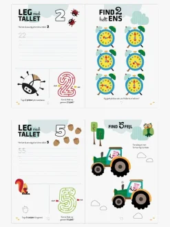 Bøger|BarboToys Aktivitetsbog Lær Tal med Wacky Wonders Bondegårdsdyr