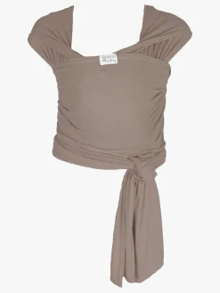 Bæreseler, Strækvikler & Bærestole|AldoriaBaby Aldoria Bambus Soft Strækvikle, Dark Taupe Beige