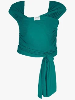 Bæreseler, Strækvikler & Bærestole|AldoriaBaby Aldoria Bambus Soft Strækvikle, Petroleum Grøn