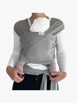 Bæreseler, Strækvikler & Bærestole|AldoriaBaby Aldoria Bambus Soft Strækvikle, Ash Grey Grå