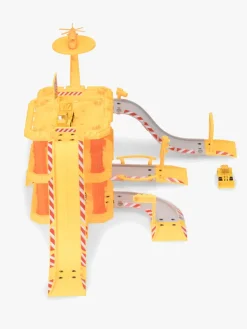 Legetøjsbiler & -Fartøjer|AlexGarage1 Alex's Garage Byggeplads Med 3 Tilbehør Gul