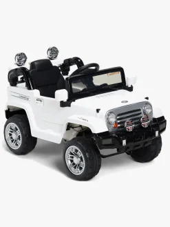 AlexGarage1 Elbiler & -Køretøjer-Alex's Garage Elbil Jeep, Hvid