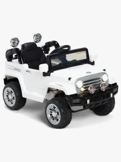 AlexGarage1 Elbiler & -Køretøjer-Alex's Garage Elbil Jeep, Hvid