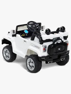 AlexGarage1 Elbiler & -Køretøjer-Alex's Garage Elbil Jeep, Hvid