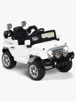 AlexGarage1 Elbiler & -Køretøjer-Alex's Garage Elbil Jeep, Hvid
